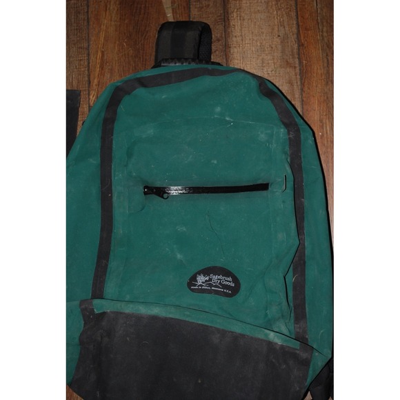 Vintage Sagebrush Dry Goods Hiking Backpack Montana Made Waterproof - Picture 4 of 7